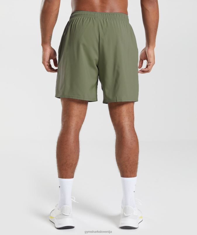 kratke hlače za prihod moškiGymshark jedro olive J00L2530