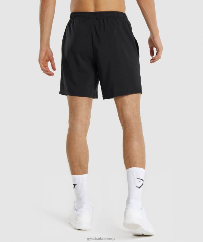 kratke hlače za prihod moškiGymshark Črna J00L2510