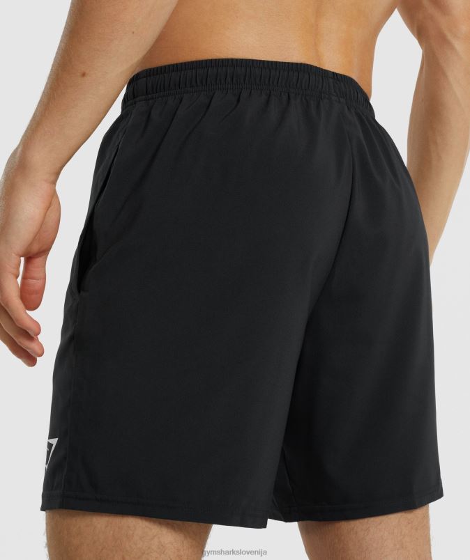 kratke hlače za prihod moškiGymshark Črna J00L2510