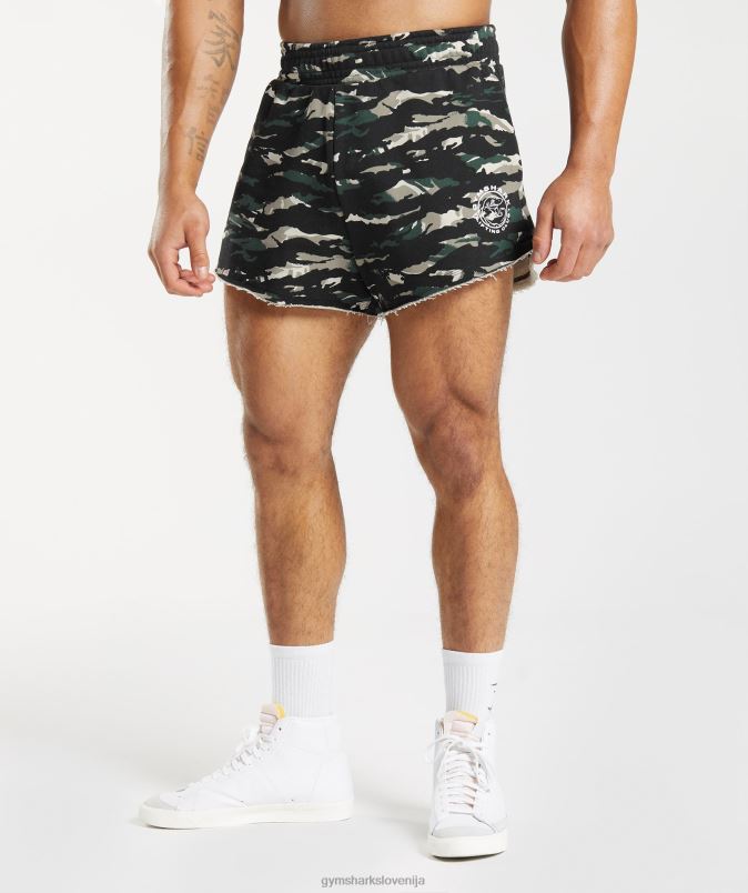 legacy kratke hlače moškiGymshark obsidian zelena J00L2557