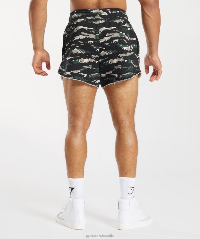 legacy kratke hlače moškiGymshark obsidian zelena J00L2557