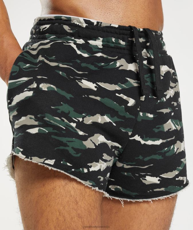 legacy kratke hlače moškiGymshark obsidian zelena J00L2557