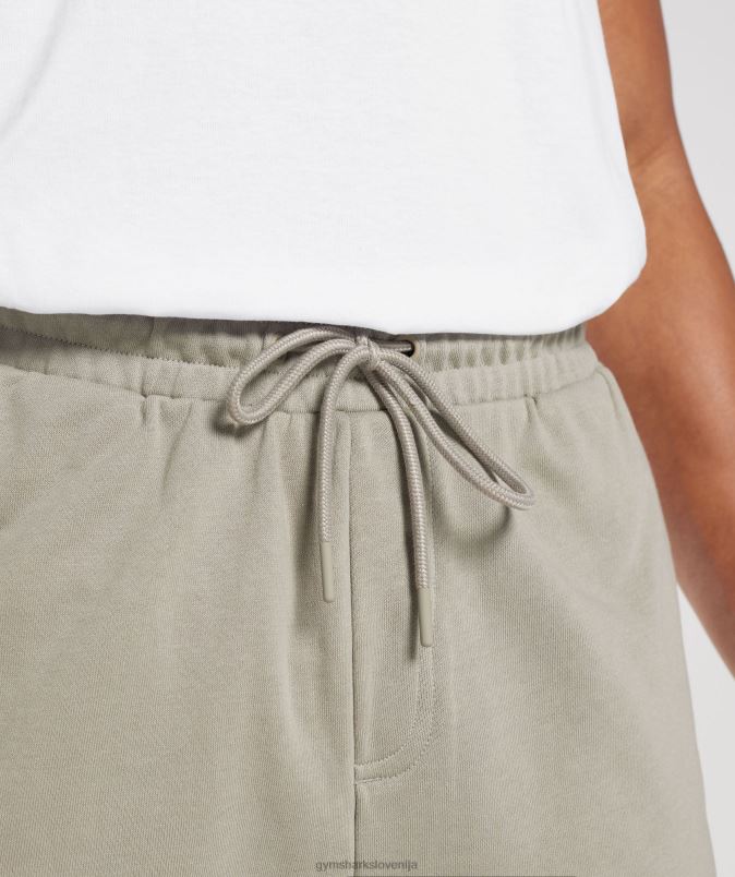 počitek, osnovne 7 kratke hlače moškiGymshark ekru rjava J00L2540