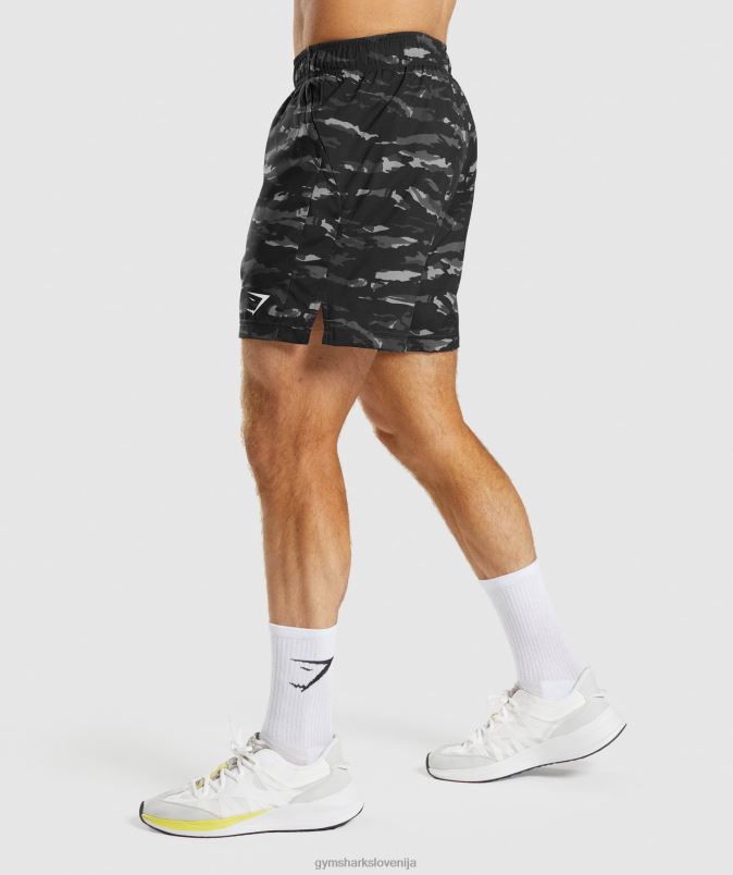 športne kratke hlače moškiGymshark oniks siva J00L2528