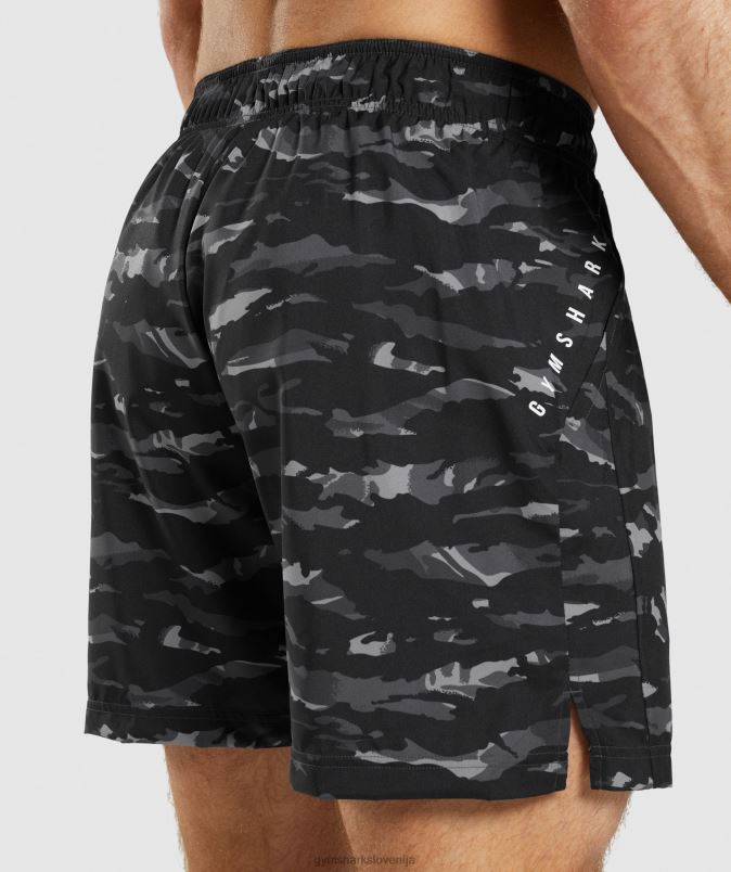 športne kratke hlače moškiGymshark oniks siva J00L2528
