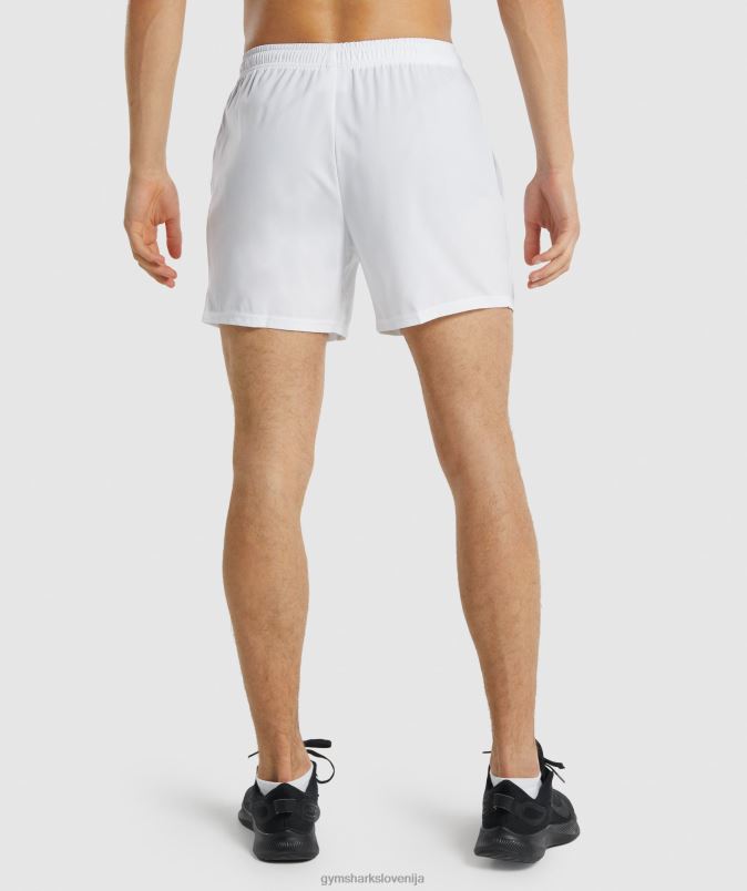 prihod 5 kratkih hlač moškiGymshark bela J00L2553