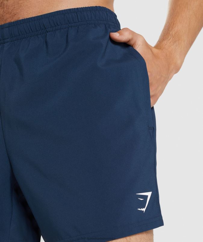 prihod 5 kratkih hlač moškiGymshark mornarica J00L2556