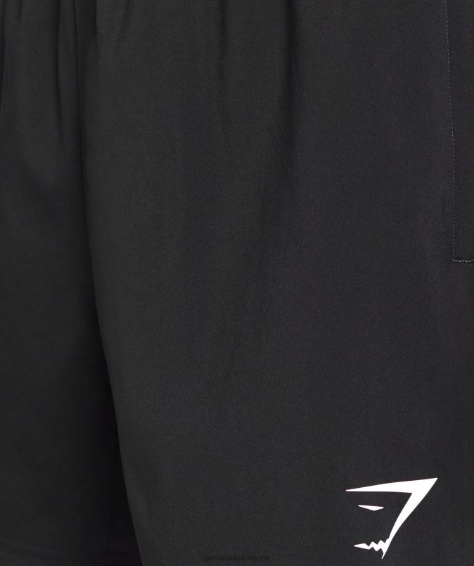 prihod 5 kratkih hlač moškiGymshark Črna J00L2509