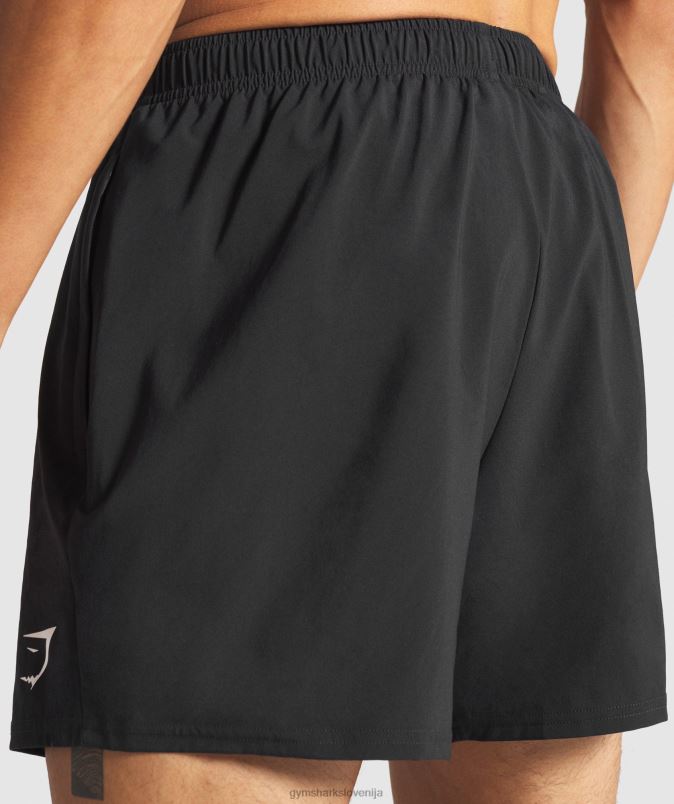 prihod 5 kratkih hlač moškiGymshark Črna J00L2509
