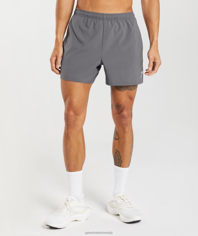 prihod 5 kratkih hlač moškiGymshark silhueta siva J00L2525