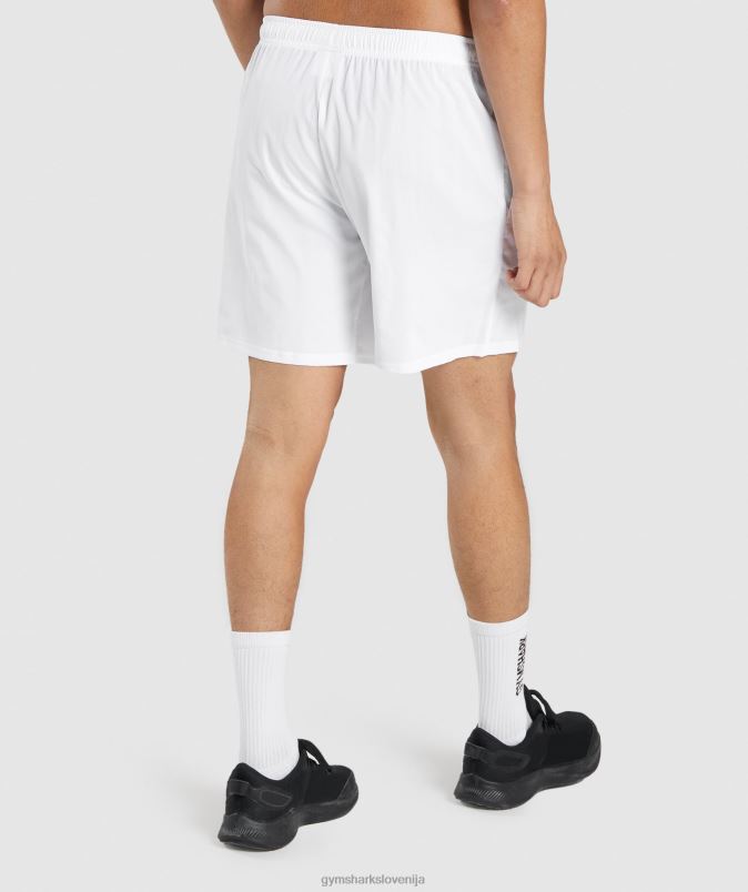 prihod 7 kratkih hlač moškiGymshark bela J00L2518