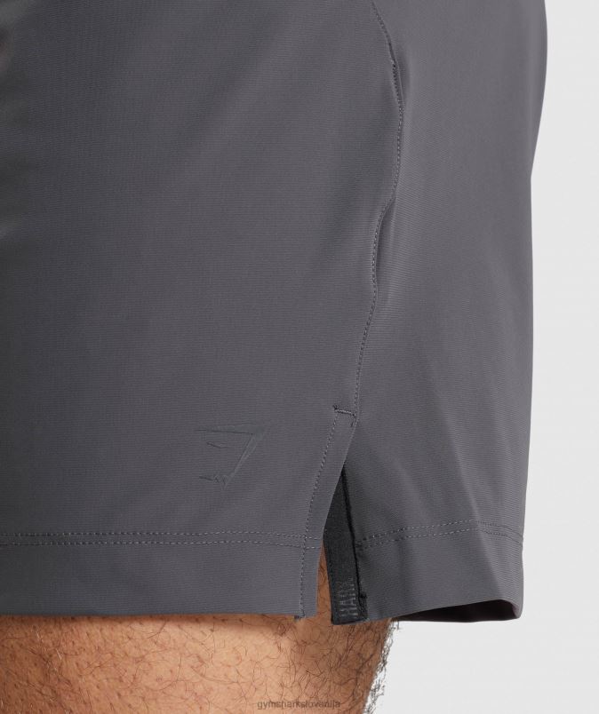 studijske kratke hlače moškiGymshark oniks siva J00L2559