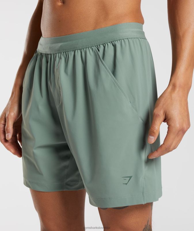 studijske kratke hlače moškiGymshark vrba zelena J00L2566