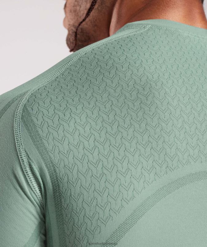 315 brezšivna majica s kratkimi rokavi moškiGymshark zmrznjeno modra/črnilno modra J00L2779