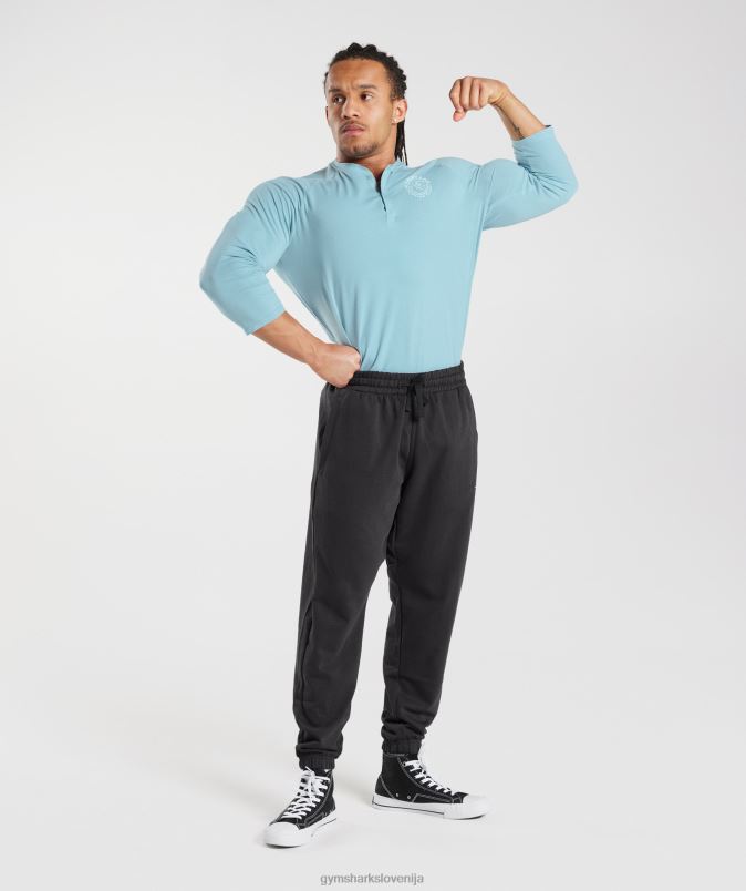 Legacy Henley top moškiGymshark modra ledena gora J00L2749