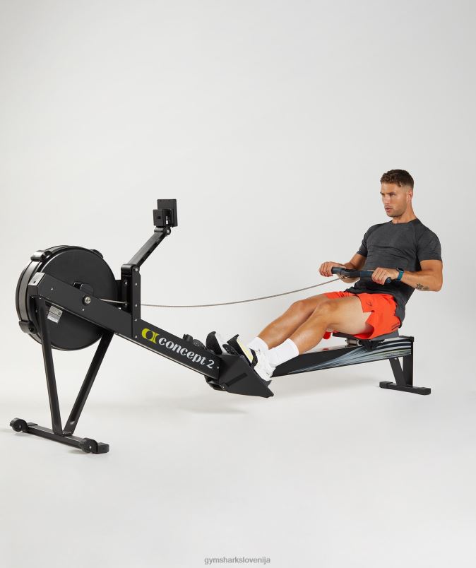 apex majica s kratkimi rokavi moškiGymshark črna/silhueta siva J00L2646