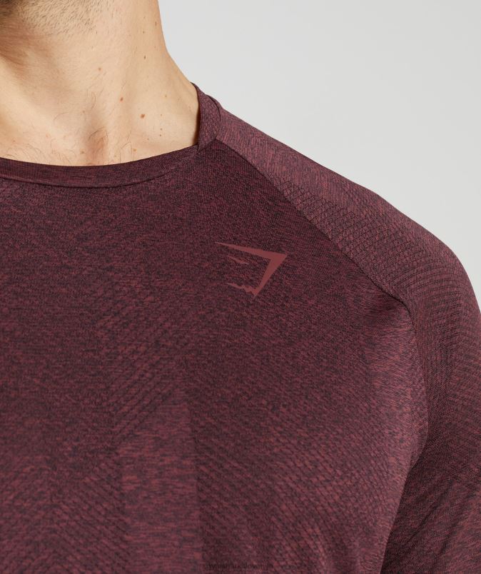 apex majica z dolgimi rokavi moškiGymshark češnjevo rjava J00L2687