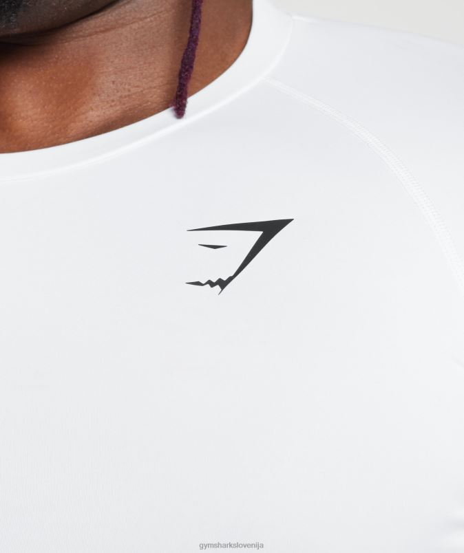 element baselayer majica s kratkimi rokavi moškiGymshark bela J00L2677