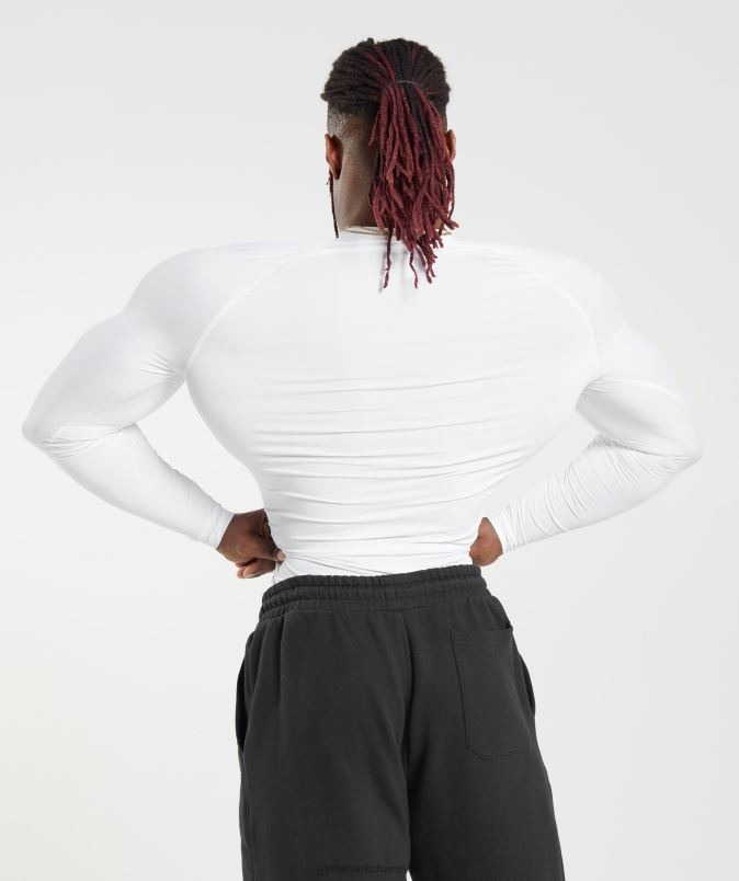 element baselayer majica z dolgimi rokavi moškiGymshark bela J00L2631