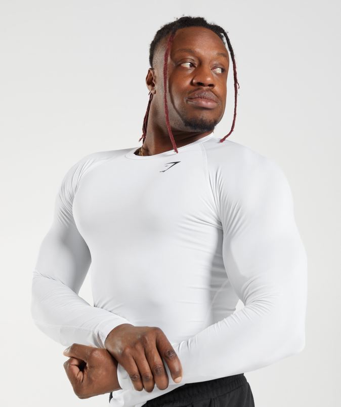 element baselayer majica z dolgimi rokavi moškiGymshark bela J00L2631