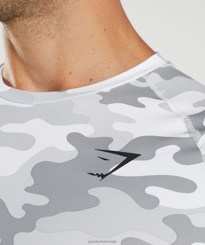 element baselayer z dolgimi rokavi moškiGymshark svetlo siv potisk J00L2624