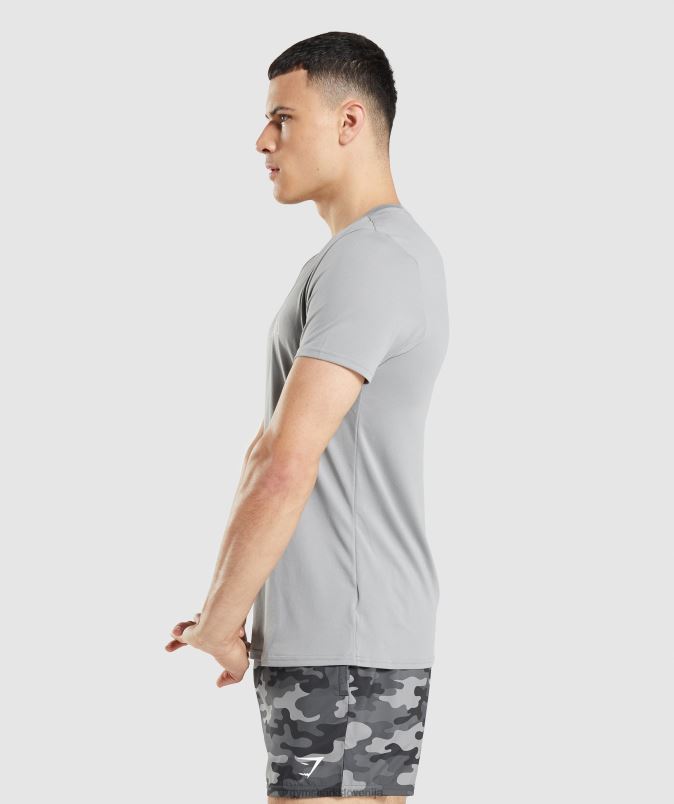grafična majica ob prihodu moškiGymshark dimljeno siva J00L2665