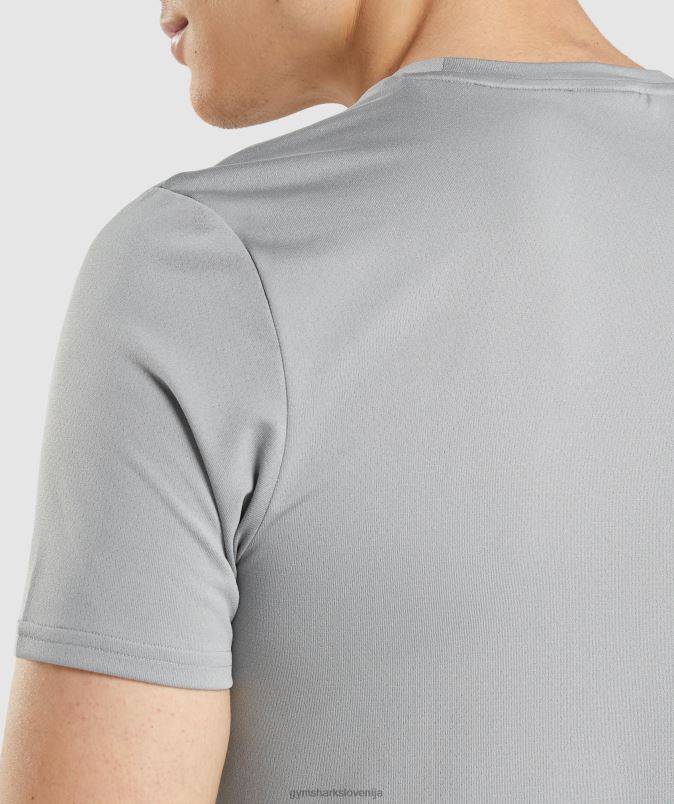 grafična majica ob prihodu moškiGymshark dimljeno siva J00L2665