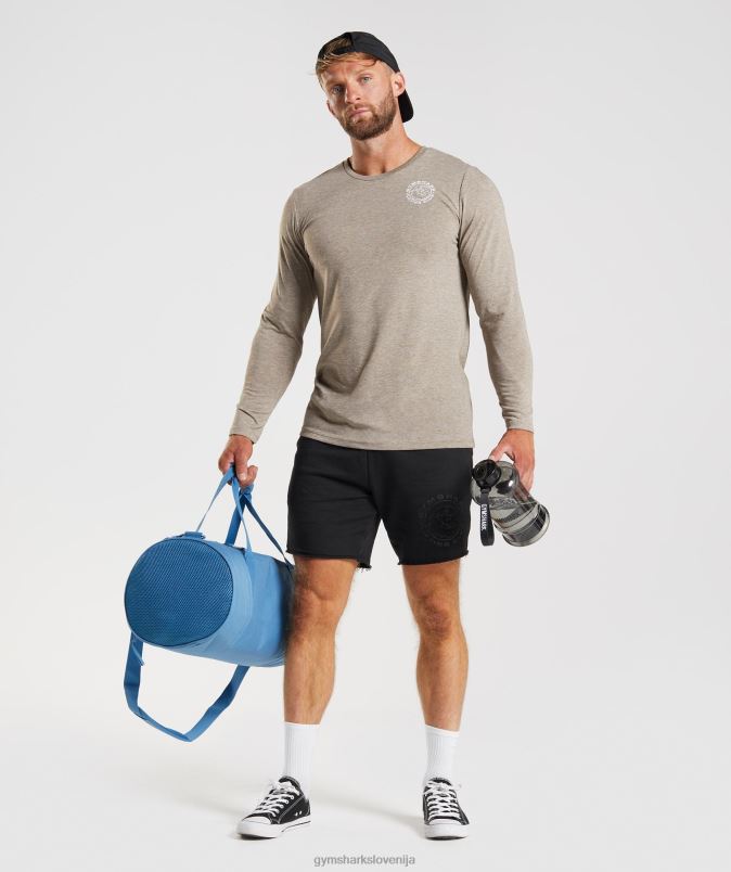 legacy majica z dolgimi rokavi moškiGymshark apnenčev lapor J00L2751