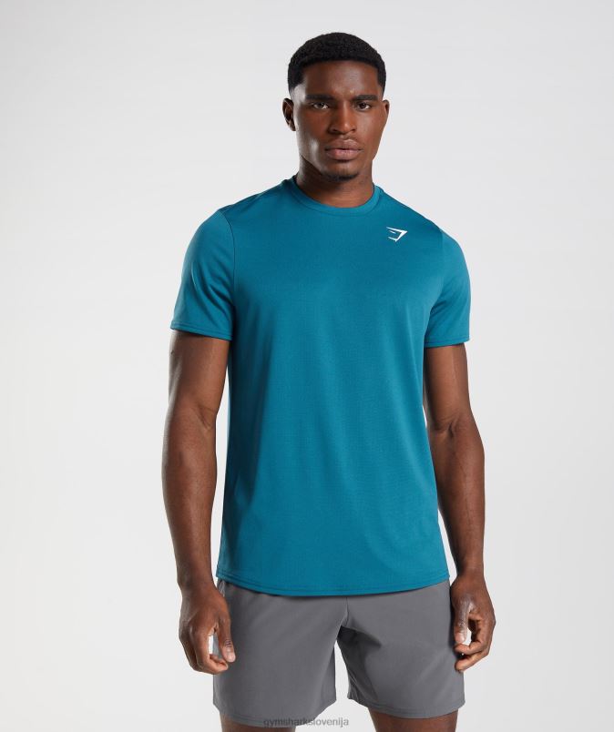 majica ob prihodu moškiGymshark atlantska modra J00L2759
