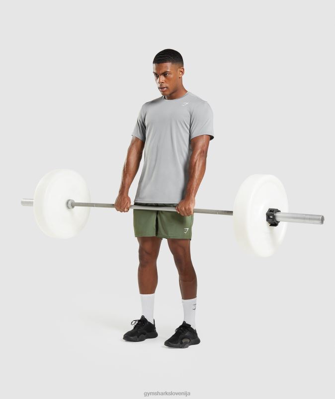 majica ob prihodu moškiGymshark dimljeno siva J00L2683