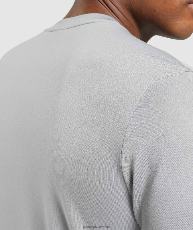 majica ob prihodu moškiGymshark dimljeno siva J00L2683