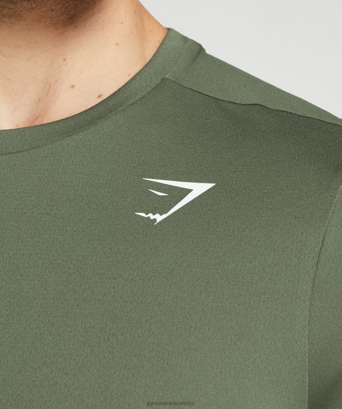 majica ob prihodu moškiGymshark jedro olive J00L2732