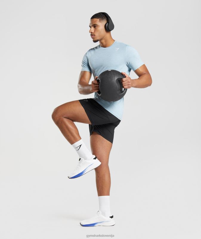 majica ob prihodu moškiGymshark ledeno modri/ledeno modri lapor J00L2767