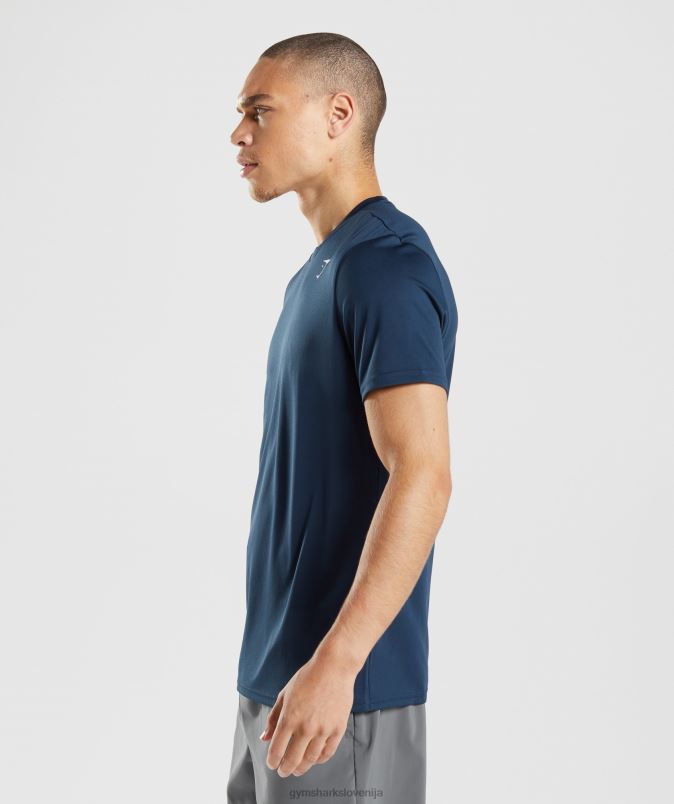 majica ob prihodu moškiGymshark mornarica J00L2611