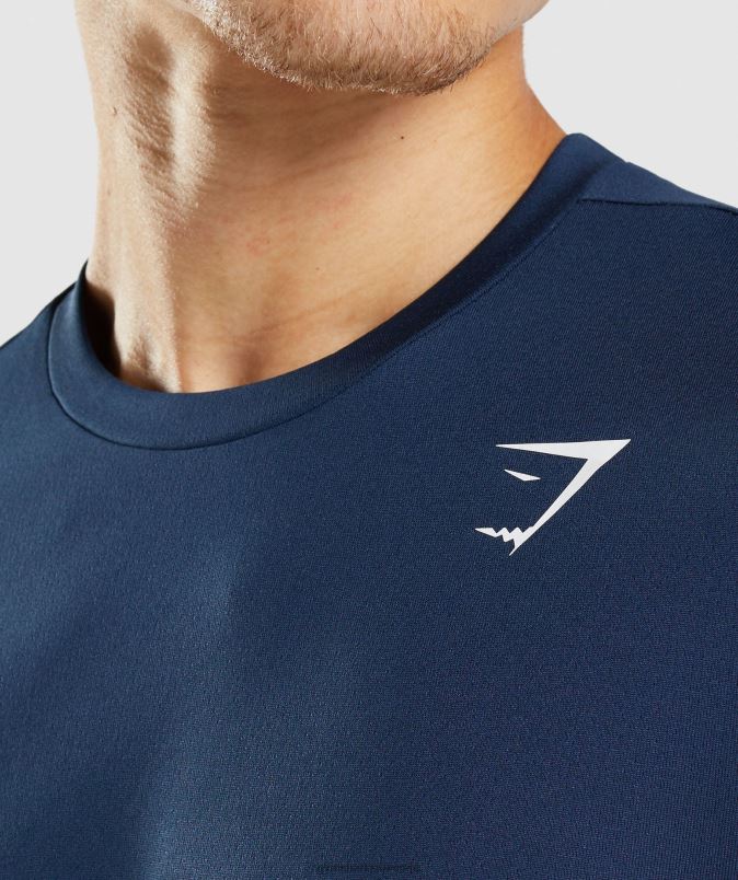 majica ob prihodu moškiGymshark mornarica J00L2611