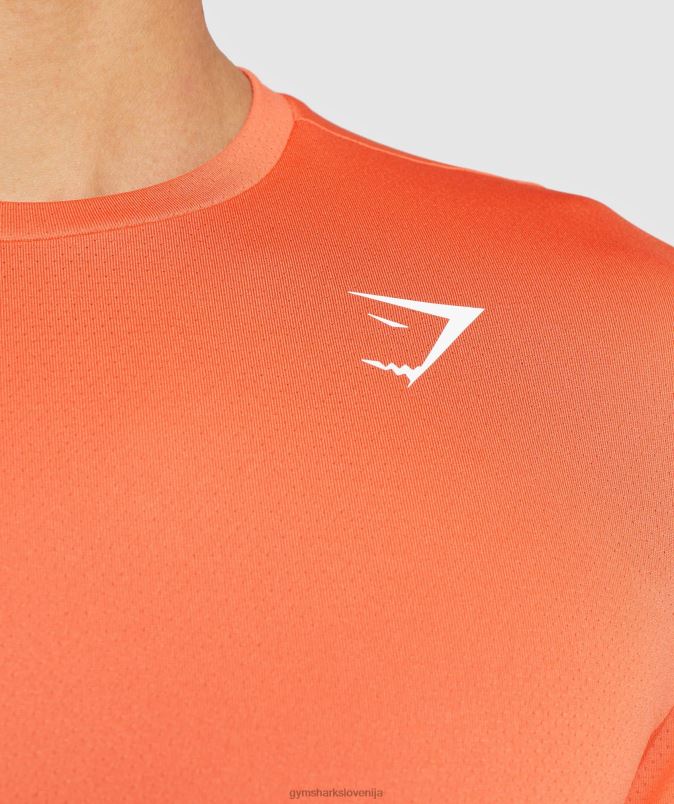 majica ob prihodu moškiGymshark papaja pomaranča J00L2748