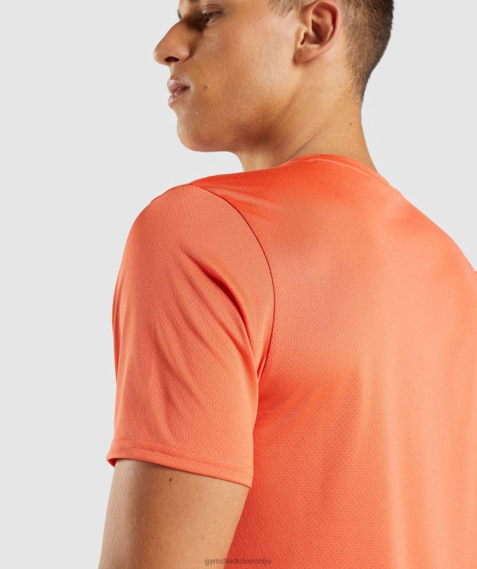 majica ob prihodu moškiGymshark papaja pomaranča J00L2748