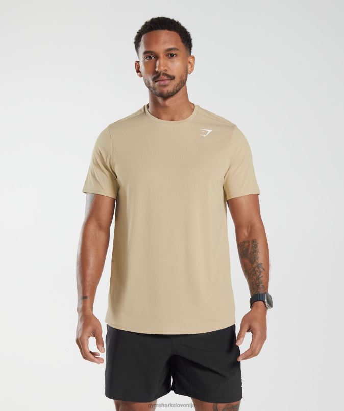 majica ob prihodu moškiGymshark popečeno rjavo J00L2785