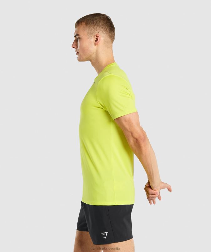 majica ob prihodu moškiGymshark rumena J00L2738