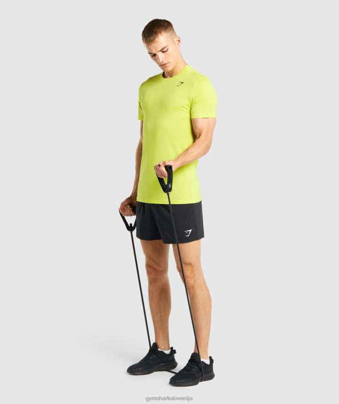 majica ob prihodu moškiGymshark rumena J00L2738