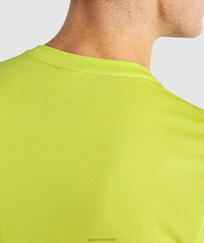 majica ob prihodu moškiGymshark rumena J00L2738