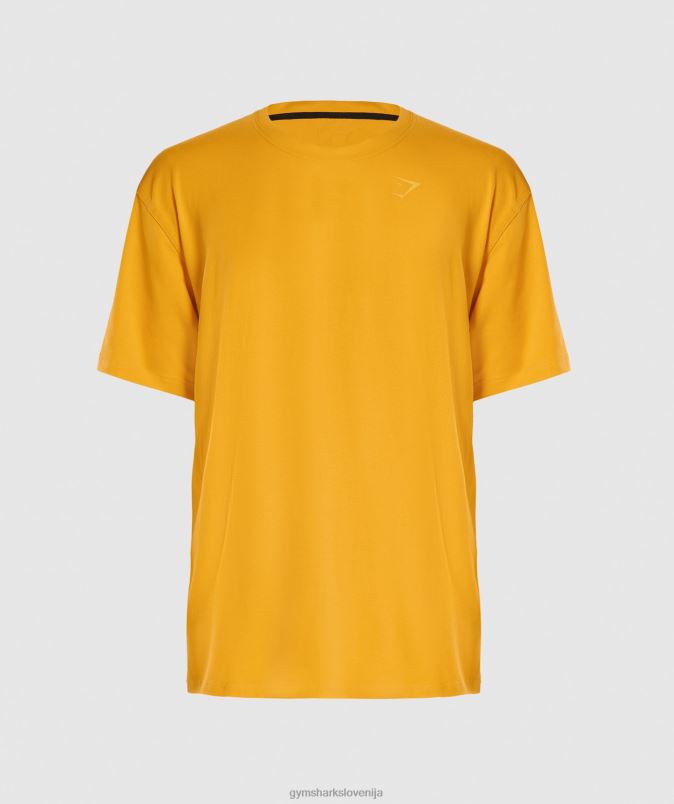 močna majica s kratkimi rokavi moškiGymshark sončno rumena J00L2593