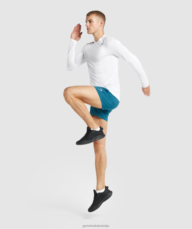 ob prihodu majica z dolgimi rokavi moškiGymshark bela J00L2649