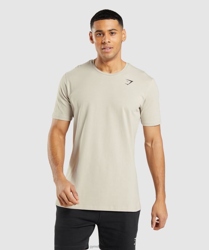 osnovna majica moškiGymshark prodnato siva J00L2758