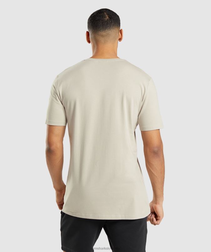 osnovna majica moškiGymshark prodnato siva J00L2758