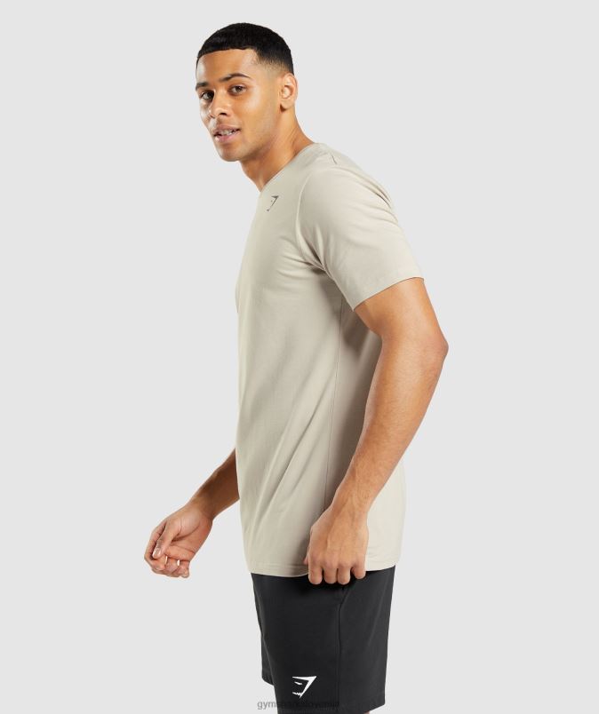 osnovna majica moškiGymshark prodnato siva J00L2758