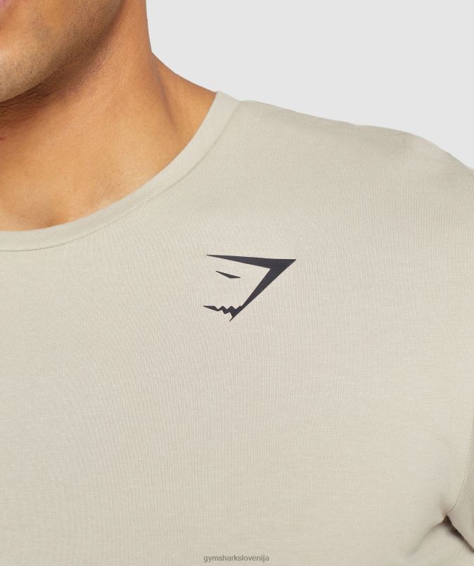 osnovna majica moškiGymshark prodnato siva J00L2758