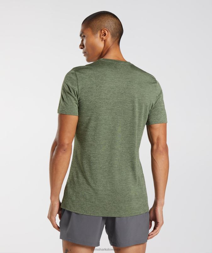 prihod marl majica s kratkimi rokavi moškiGymshark jedro oljke/kalamata oljčni lapor J00L2639
