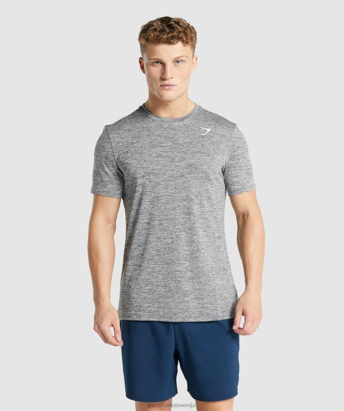 prihod marl majica s kratkimi rokavi moškiGymshark ogljeni lapor J00L2698