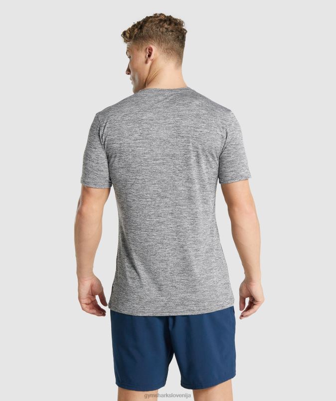 prihod marl majica s kratkimi rokavi moškiGymshark ogljeni lapor J00L2698